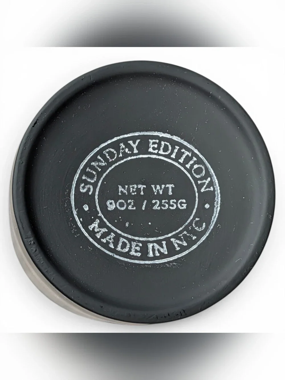 NEW Sunday Edition Candle Ash Scented Coconut Soy Wax 9 oz Handmade Neroli Rose